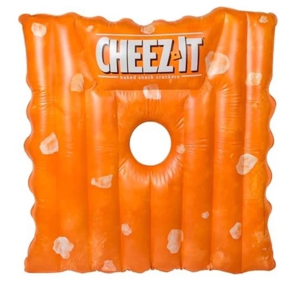 Inflatable Pool Float - Orange - Picture 6 of 7